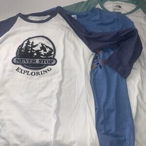 The North Face Womens T-Shirts Lot Of 3 One Long Sleeve Small